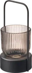 Dekorieren & Einrichten Windlicht, Laterne aus Eisen, schwarz/grün