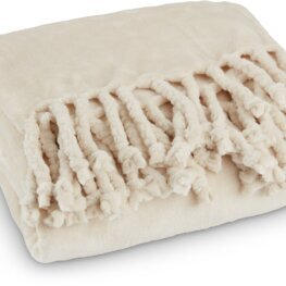 JYSK Pătură fleece BONDEROSE 130x170 bej