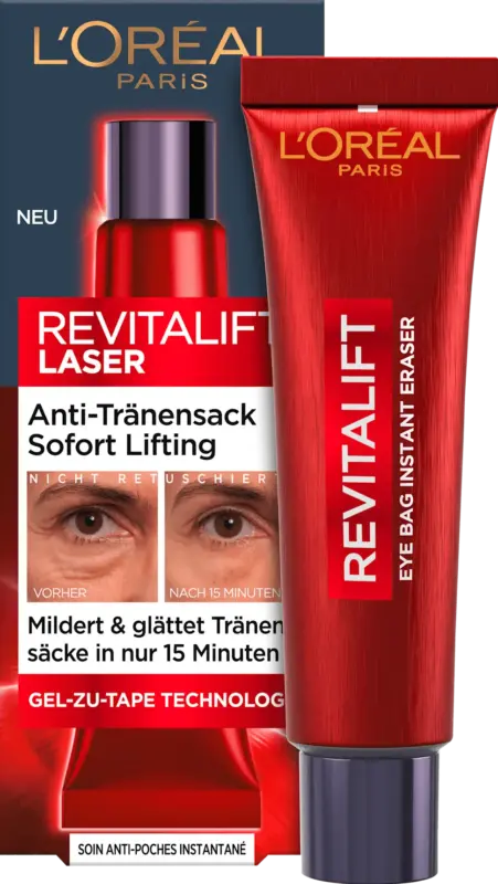 L'ORÉAL PARiS Revitalift Laser Anti-Tränensack Sofort Augenlifting