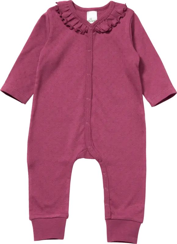 ALANA Schlafanzug mit Ajour-Struktur, lila, Gr. 86/92