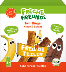 Freche Freunde Fruchtriegel Kakao & Banane (5x23 g)