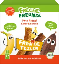 Freche Freunde Fruchtriegel Kakao & Banane (5x23 g)