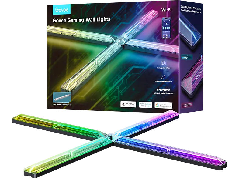 Govee Gaming Wall light; Gaming-Wandleuchte