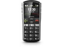 Emporia Simplicity (V3), Schwarz/Silber; Seniorentelefon