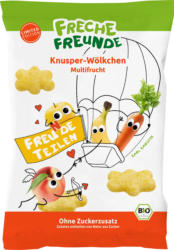 Freche Freunde Kindersnack Knusper-Wölkchen Multifrucht ab 1 Jahr