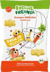 Freche Freunde Kindersnack Knusper-Wölkchen Multifrucht ab 1 Jahr