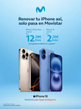 Renovar tu iPhone así, solo pasa en Movistar