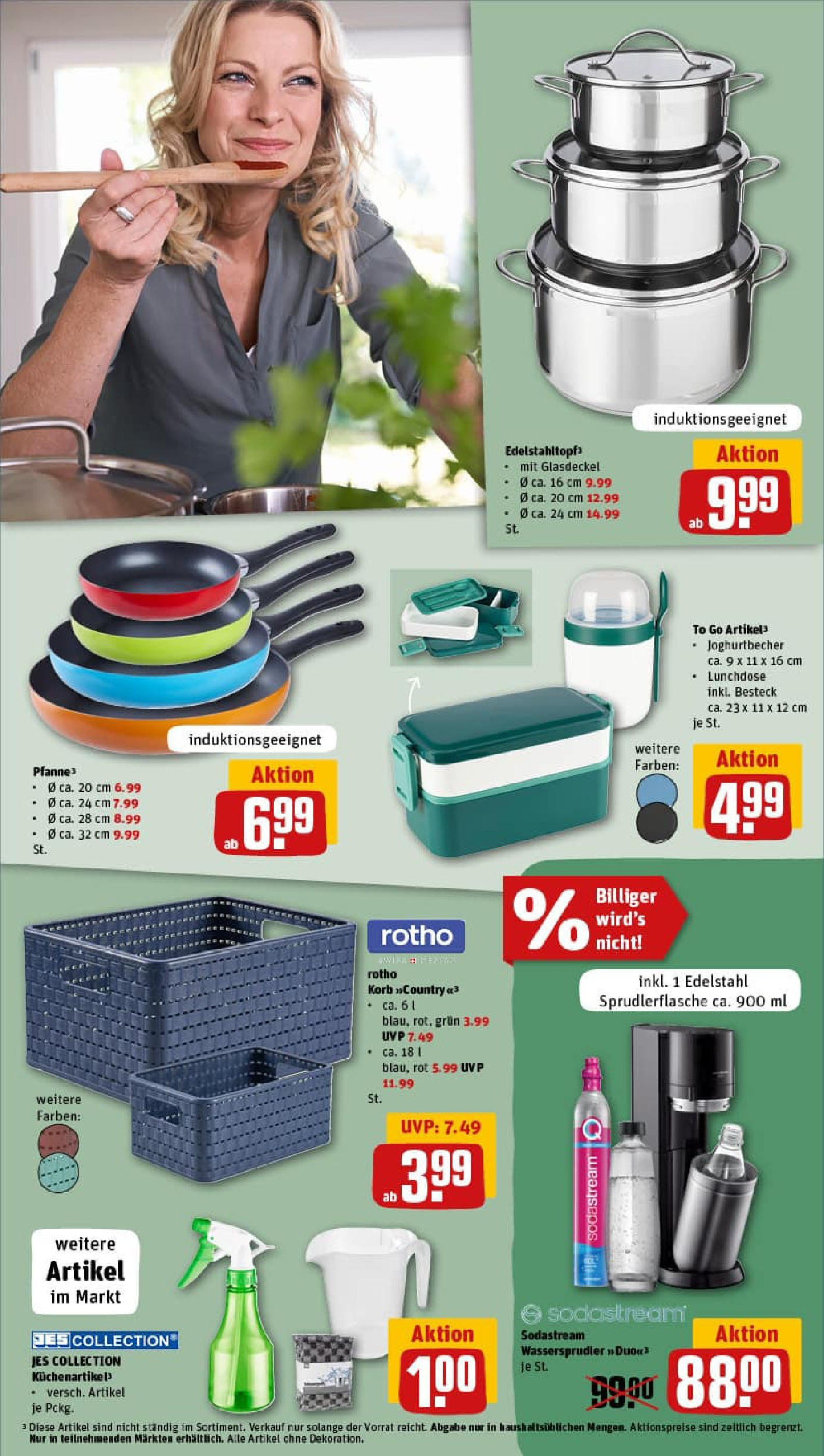 REWE Prospekt ab 13.07.2025 zum Blättern » Angebote | Seite: 25 | Produkte: Korb, Sodastream