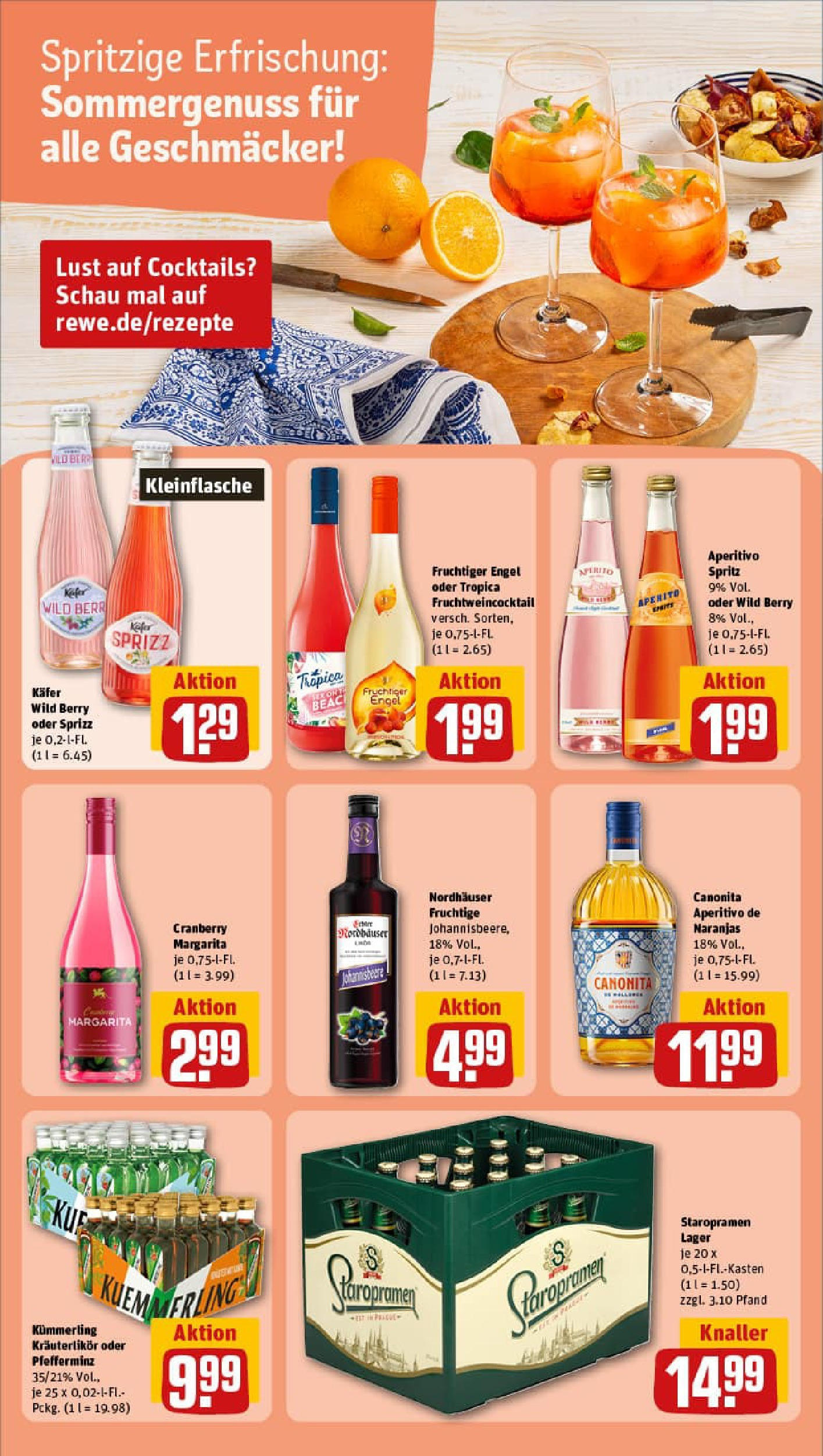 REWE Prospekt ab 13.07.2025 zum Blättern » Angebote | Seite: 21 | Produkte: Kuemmerling