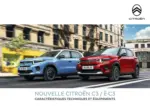 Citro&euml;n Citro&euml;n Nouvelle C3 Caract&eacute;ristiques - au 09.07.2026
