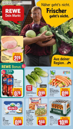 Rewe prospekt Tornesch	 - gültig ab dem 13.07.2025 | Seite: 21
