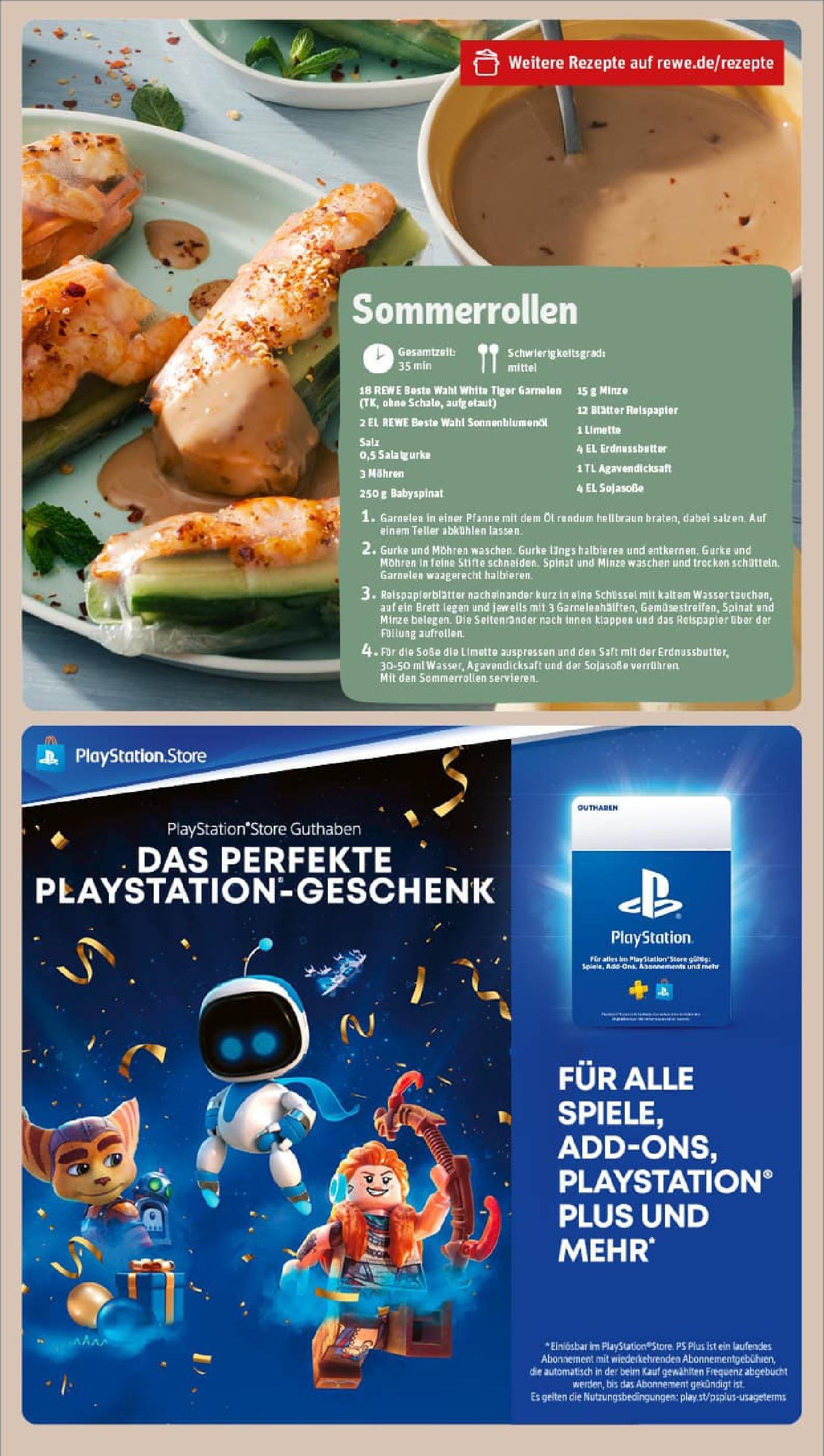 REWE Prospekt ab 13.07.2025 zum Blättern » Angebote | Seite: 21 | Produkte: Garnelen, Wasser, Salz, Saft