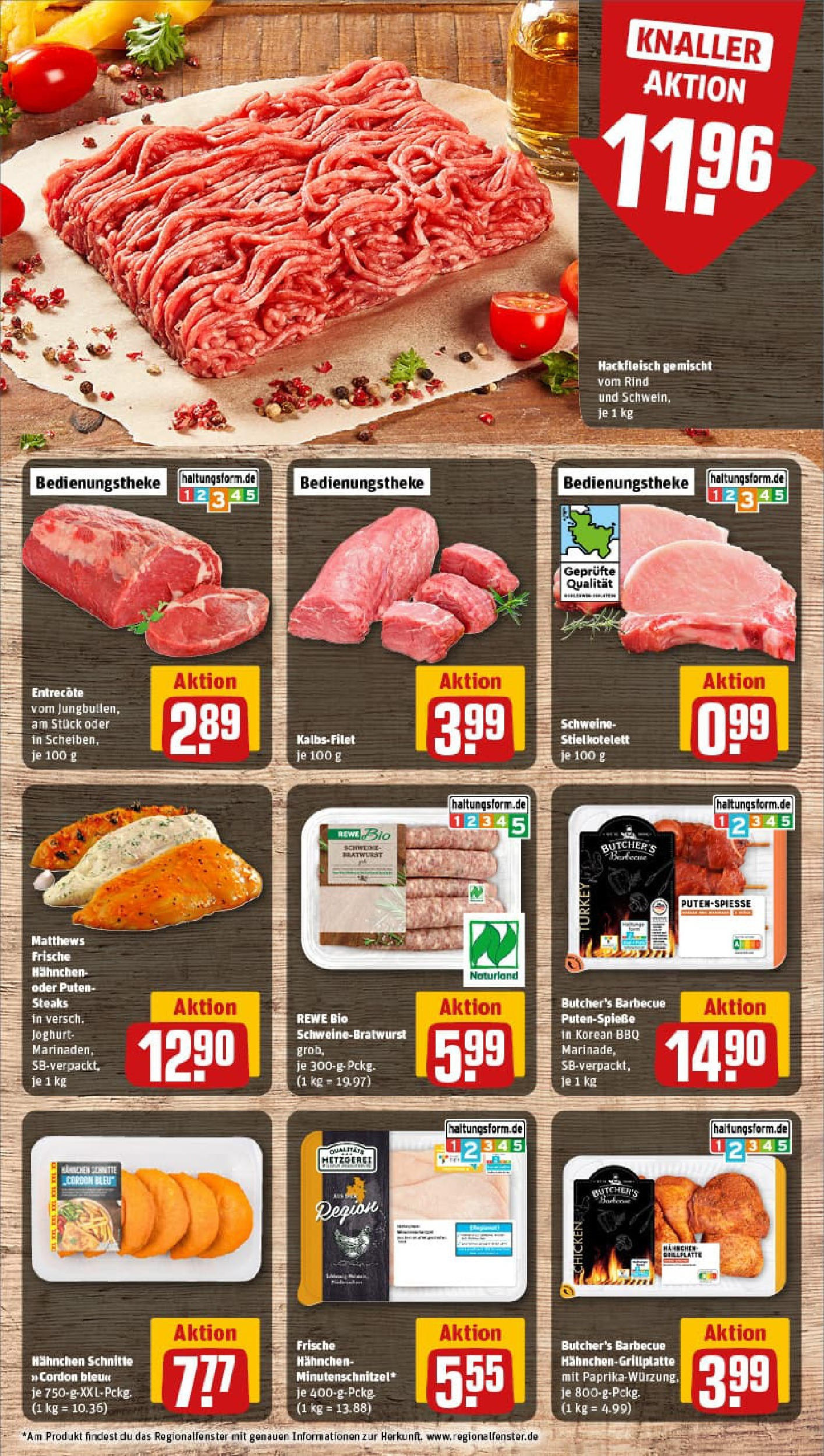 REWE Prospekt ab 13.07.2025 zum Blättern » Angebote | Seite: 8 | Produkte: Grill, Joghurt, Entrecote, Steak