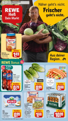 Rewe prospekt Dornburg-Camburg	 gültig ab dem 13.07.2025
