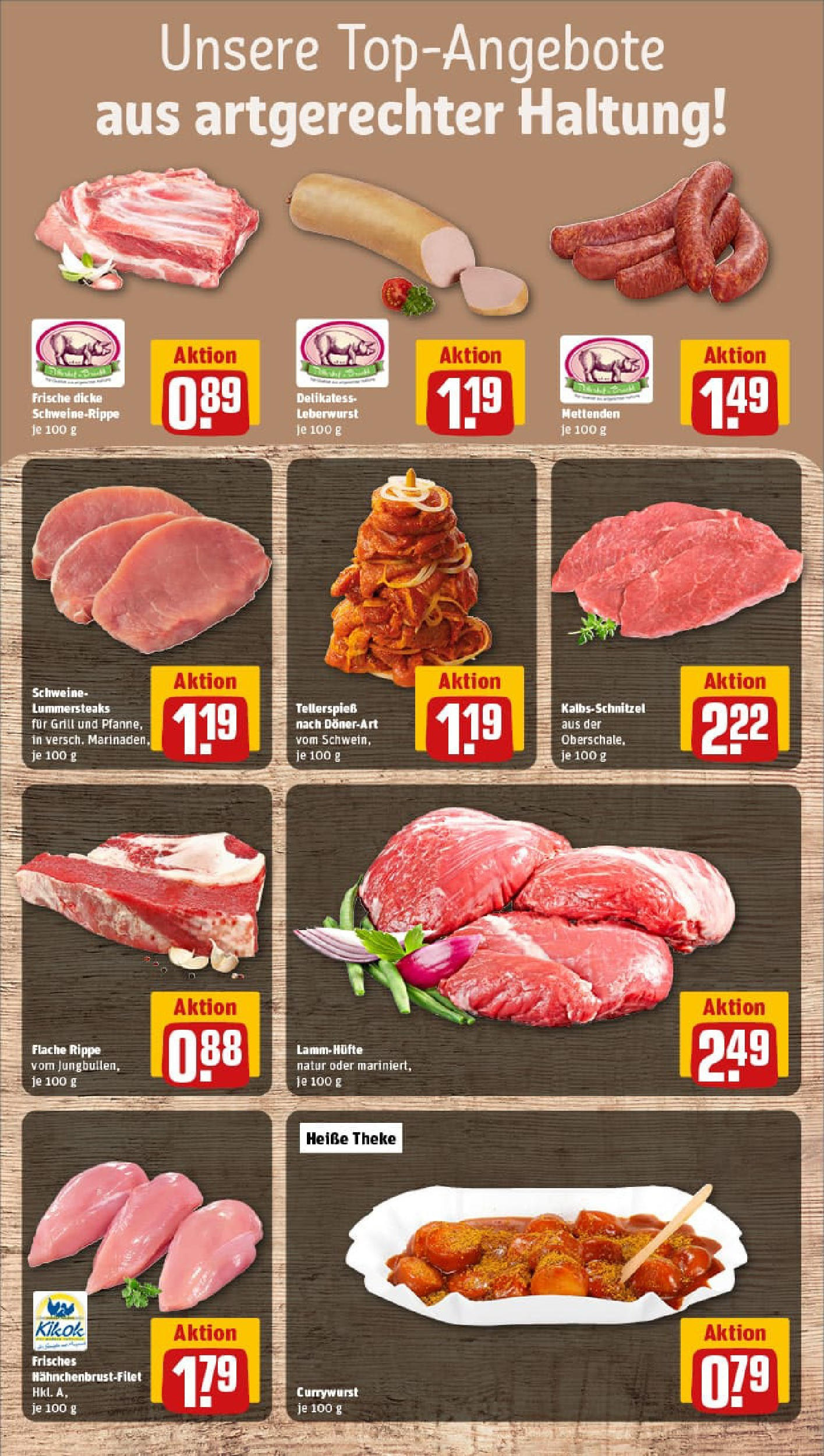 REWE Prospekt ab 13.07.2025 zum Blättern » Angebote | Seite: 8 | Produkte: Grill, Theke, Schnitzel, Steak