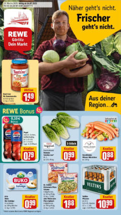 Rewe prospekt Görlitz / Rauschwalde	 gültig ab dem 13.07.2025