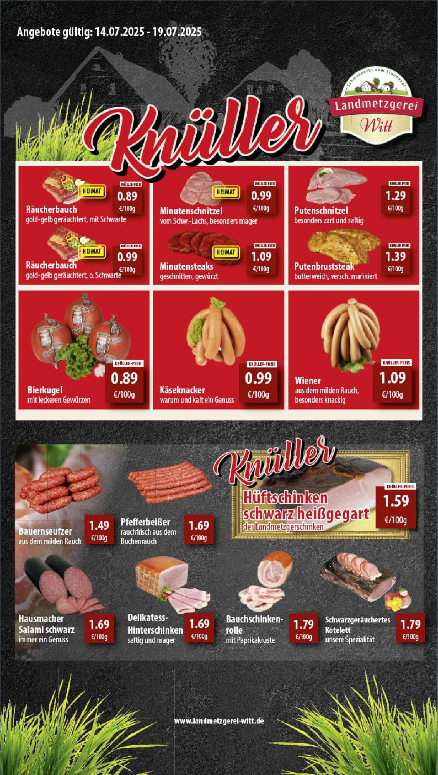 REWE Prospekt ab 13.07.2025 zum Blättern » Angebote | Seite: 8 | Produkte: Putenschnitzel, Salami