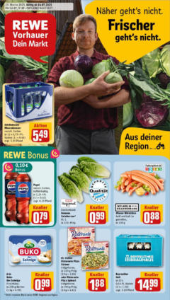 Rewe prospekt Ottobeuren	 - gültig ab dem 13.07.2025 | Seite: 20 | Produkte: Grill, Mozzarella, Gouda, Erbsen