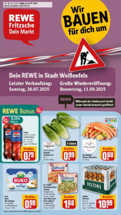 Rewe prospekt Weißenfels	 gültig ab dem 13.07.2025