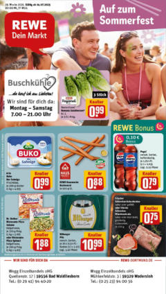 Rewe prospekt Lippstadt / Bad Waldliesborn	 gültig ab dem 13.07.2025