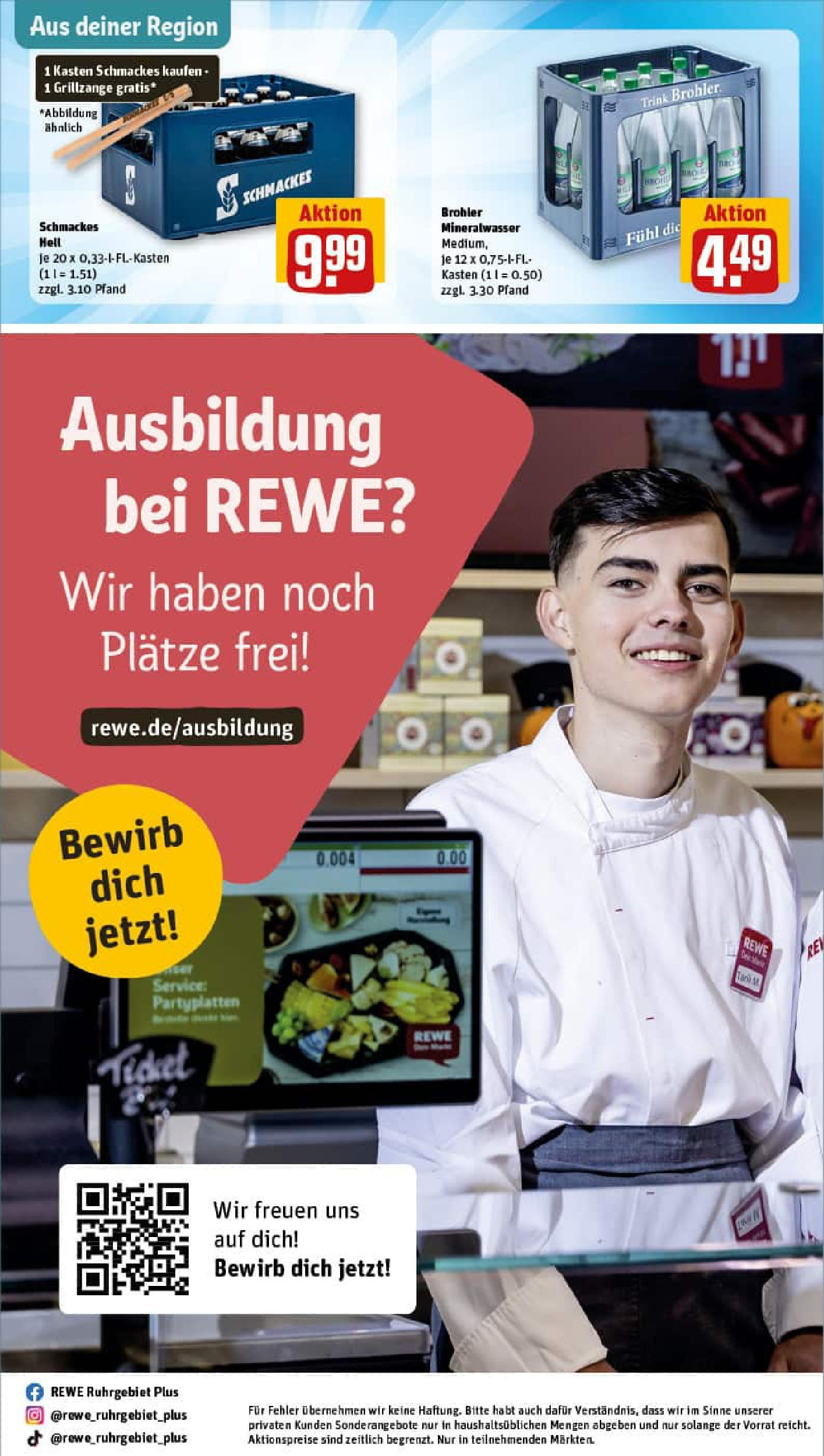 REWE Prospekt ab 14.07.2025 zum Blättern » Angebote | Seite: 27 | Produkte: Mineralwasser