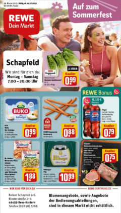 Rewe prospekt Rees	 gültig ab dem 13.07.2025
