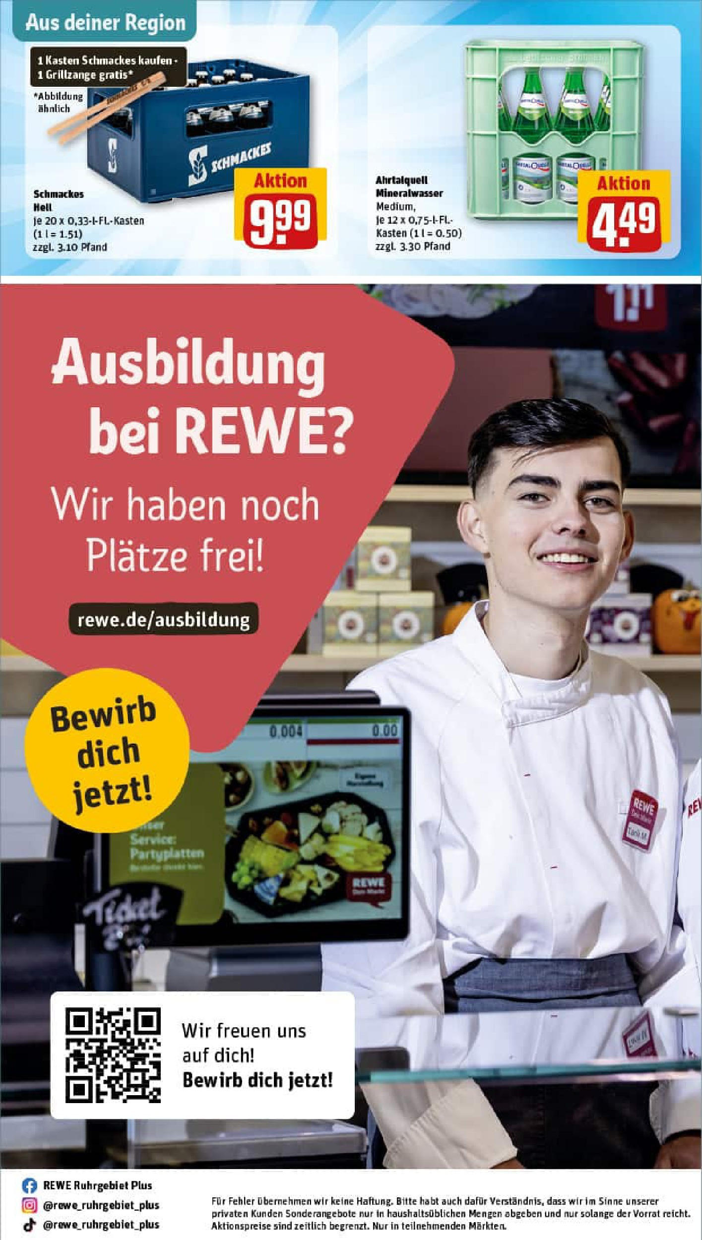 REWE Prospekt ab 13.07.2025 zum Blättern » Angebote | Seite: 28 | Produkte: Mineralwasser