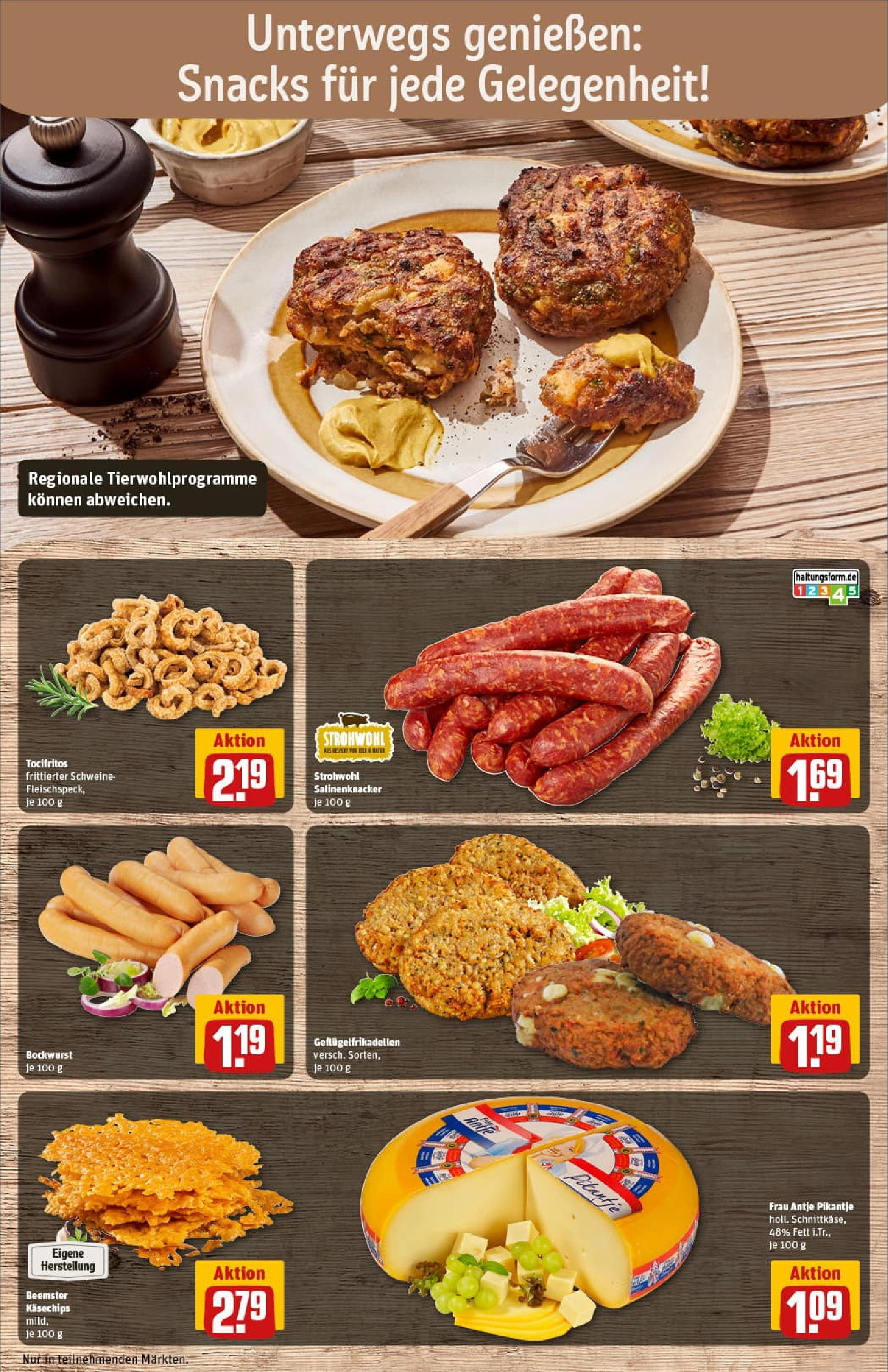 REWE Prospekt ab 13.07.2025 zum Blättern » Angebote | Seite: 11 | Produkte: Bockwurst