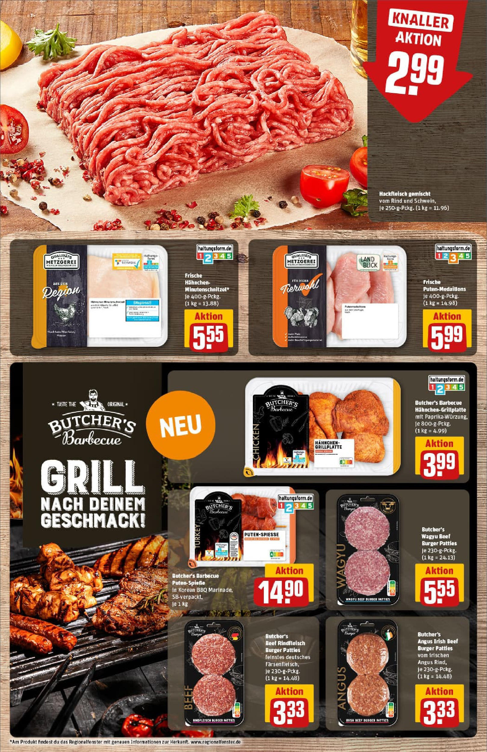 REWE Prospekt ab 13.07.2025 zum Blättern » Angebote | Seite: 8 | Produkte: Grill, Burger, Rindfleisch, Hackfleisch