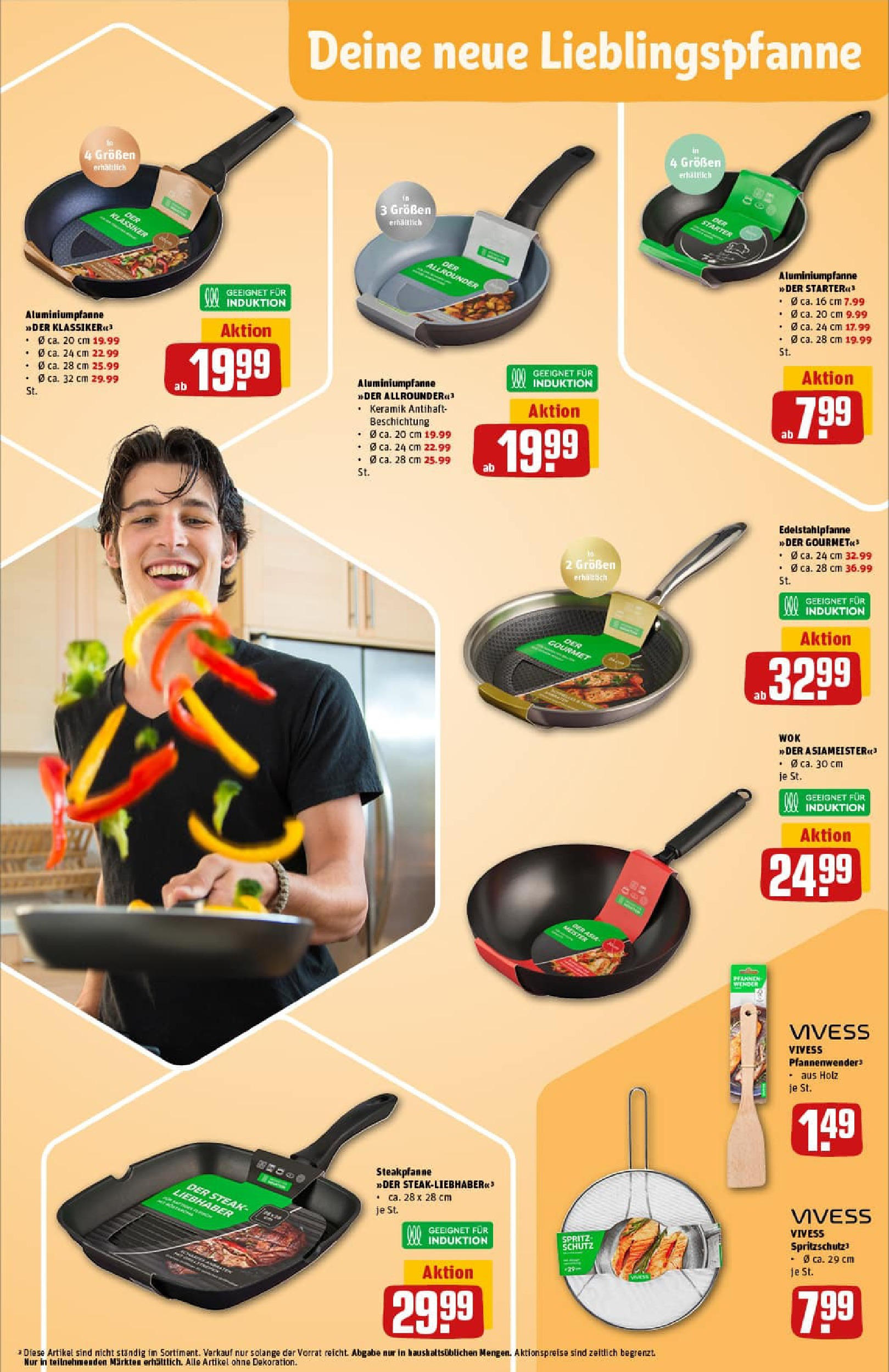 REWE Prospekt ab 13.07.2025 zum Blättern » Angebote | Seite: 38 | Produkte: Grill, Steak, Wok