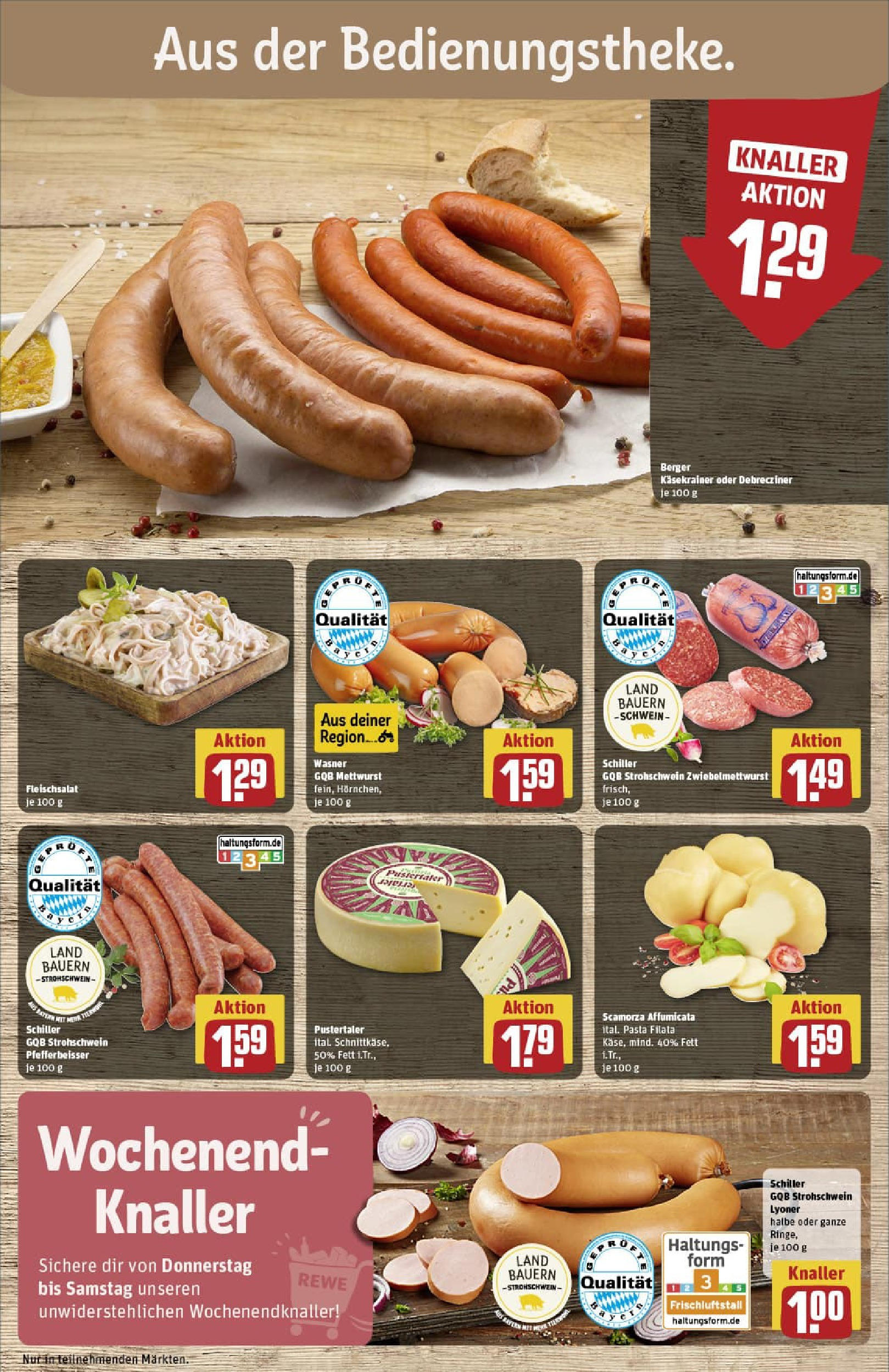 REWE Prospekt ab 13.07.2025 zum Blättern » Angebote | Seite: 11 | Produkte: Käsekrainer, Pasta