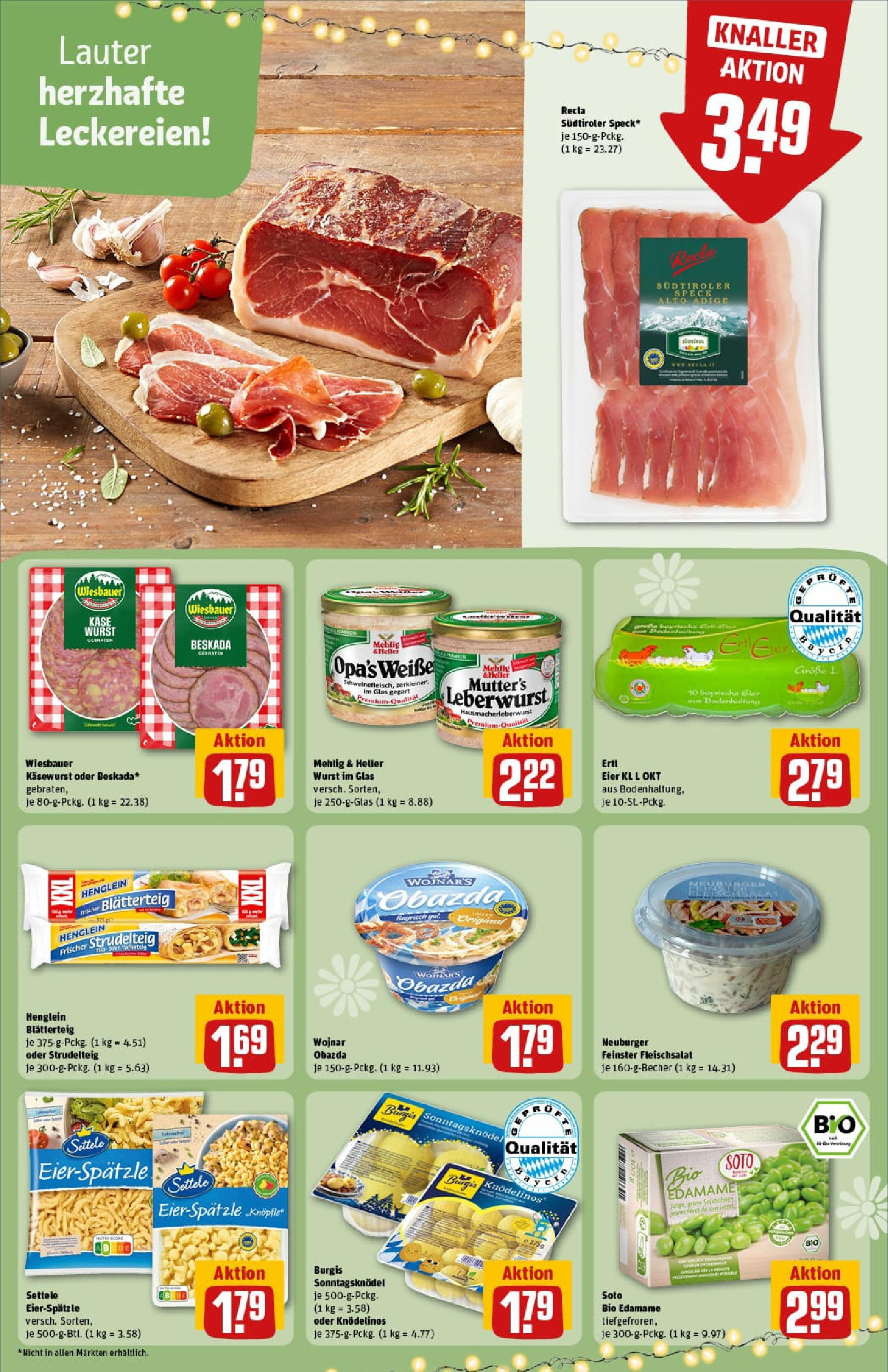 REWE Prospekt ab 13.07.2025 zum Blättern » Angebote | Seite: 21 | Produkte: Käse, Eier, Wurst