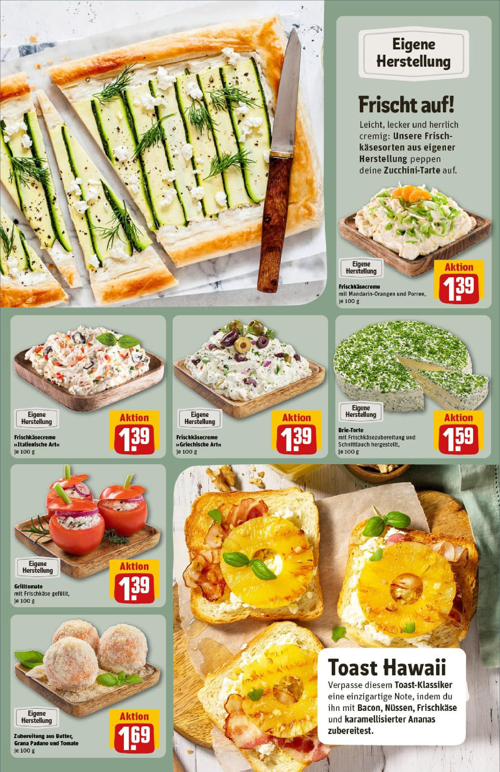 REWE Prospekt ab 13.07.2025 zum Blättern » Angebote | Seite: 15 | Produkte: Toast, Ananas, Frischkase