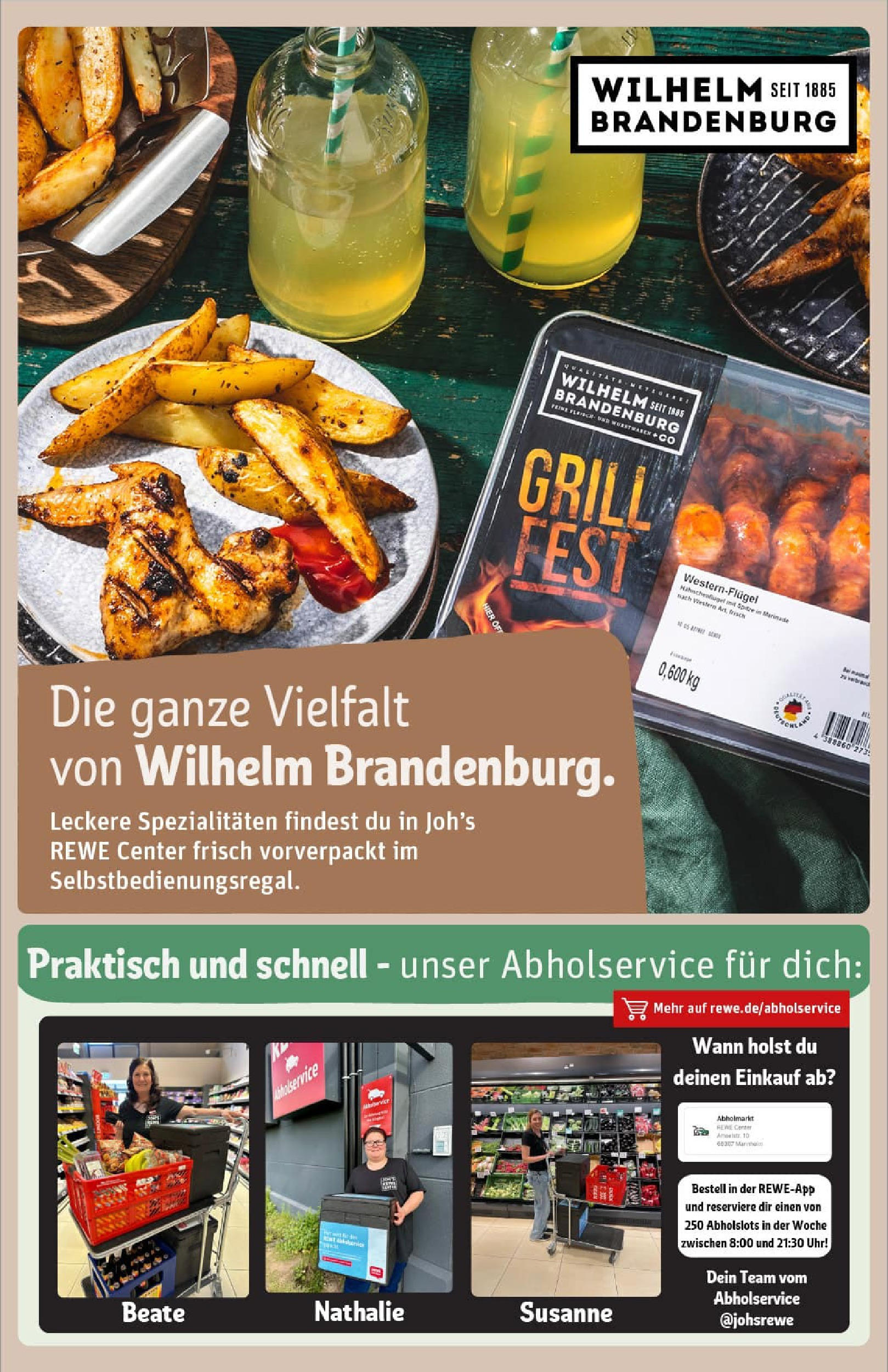 REWE Prospekt ab 17.08.2025 zum Blättern » Angebote | Seite: 26 | Produkte: Grill, Uhr