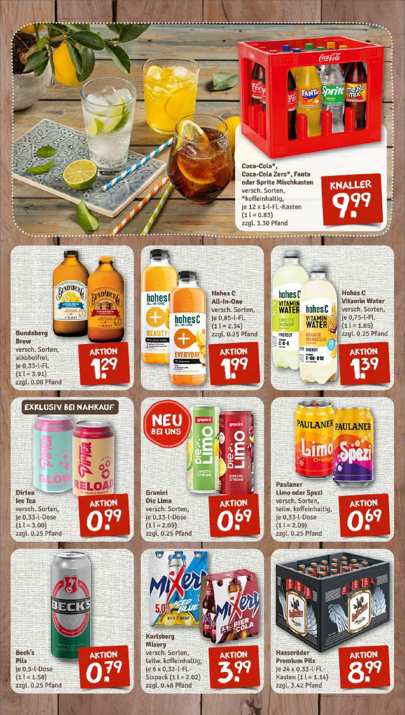 REWE Prospekt ab 13.07.2025 zum Blättern » Angebote | Seite: 11 | Produkte: Energy, Granini, Limette, Mixery
