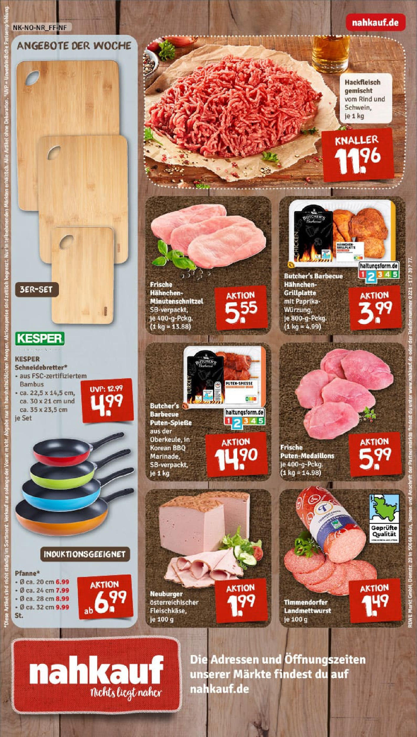 REWE Prospekt ab 13.07.2025 zum Blättern » Angebote | Seite: 8 | Produkte: Grill, Hahnchen, Paprika, Hackfleisch
