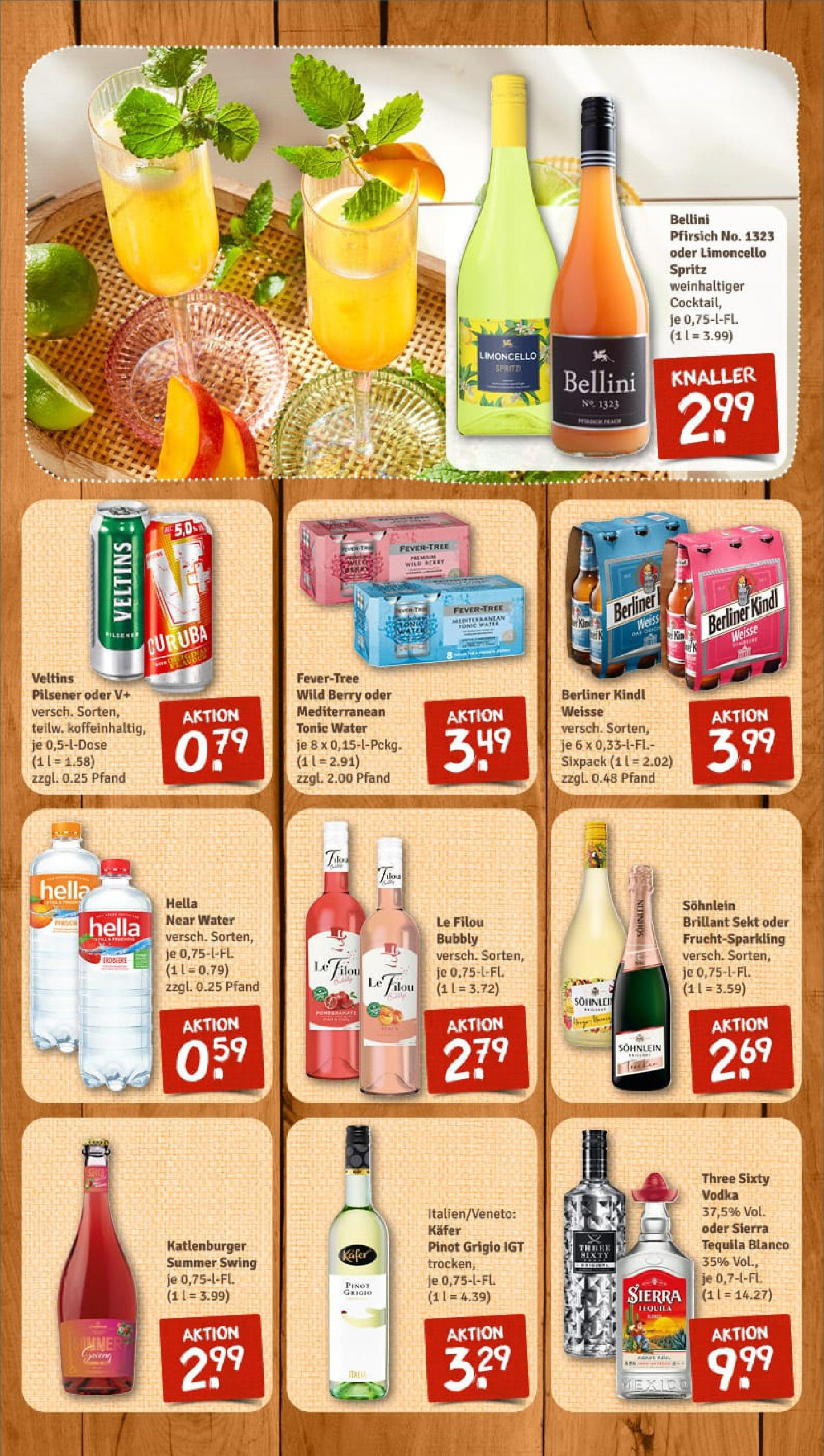REWE Prospekt ab 13.07.2025 zum Blättern » Angebote | Seite: 10 | Produkte: Le filou, Sprite, Hella, Pfirsich