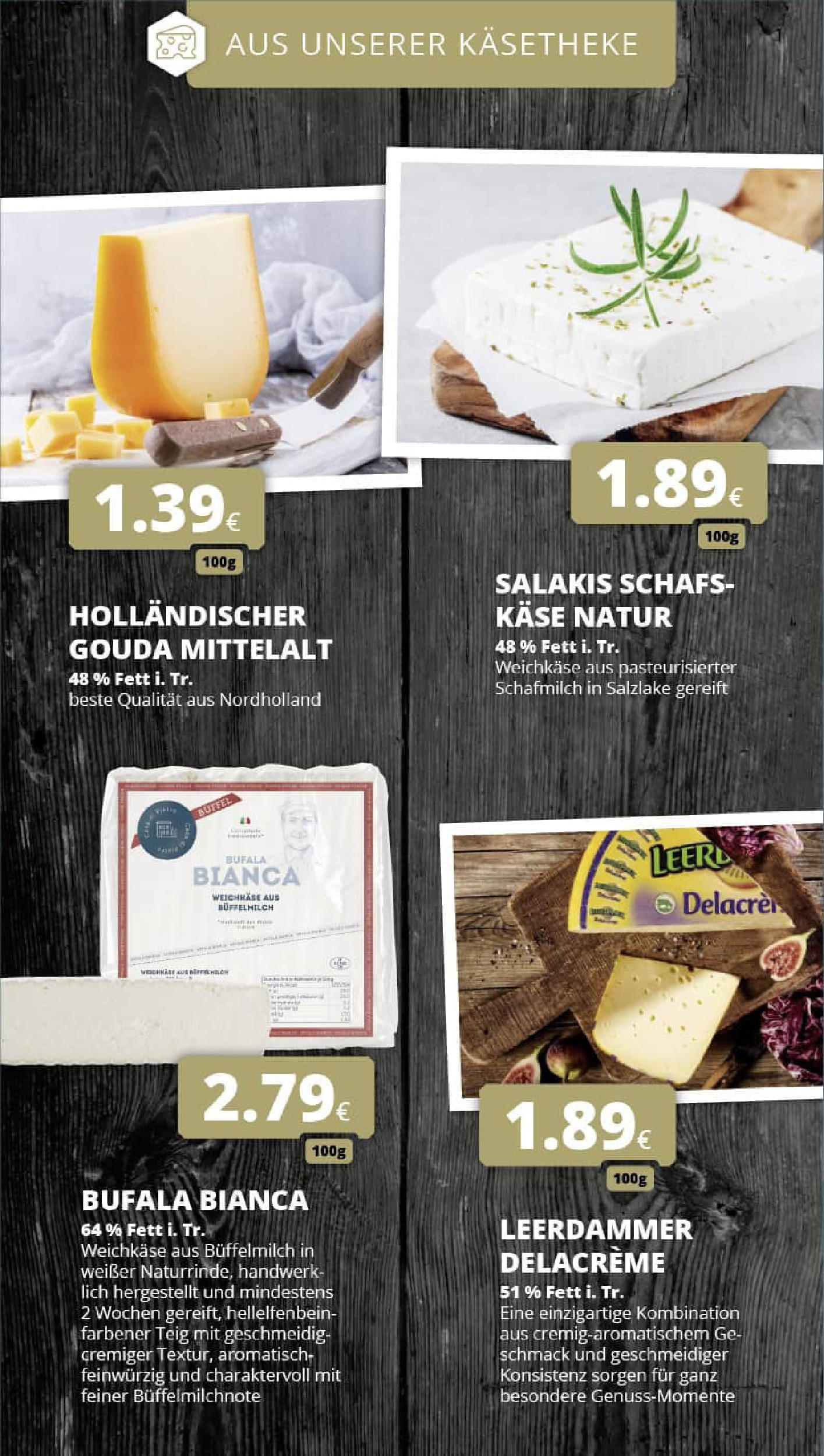 REWE Prospekt ab 13.07.2025 zum Blättern » Angebote | Seite: 13 | Produkte: Käse, Gouda, Leerdammer, Salakis