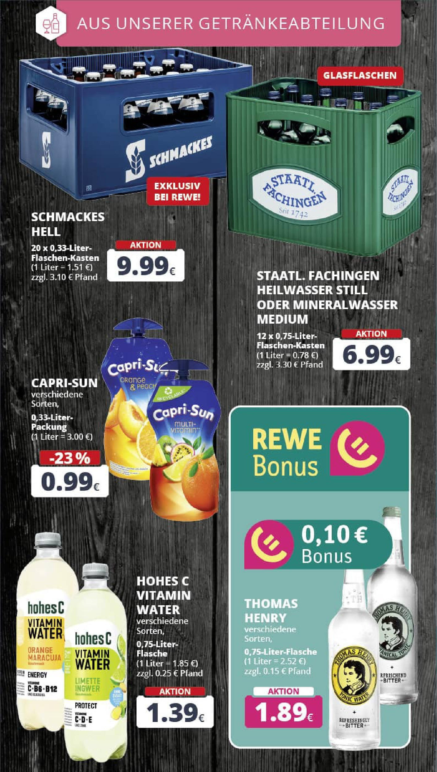 REWE Prospekt ab 13.07.2025 zum Blättern » Angebote | Seite: 17 | Produkte: Energy, Mineralwasser, Limette, Hohes c
