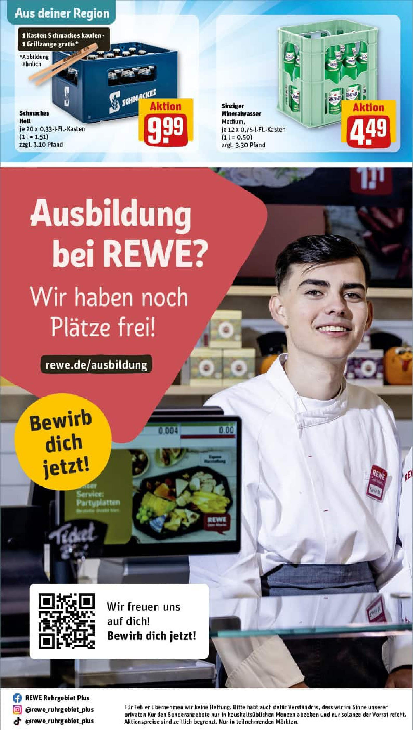 REWE Prospekt ab 13.07.2025 zum Blättern » Angebote | Seite: 28 | Produkte: Mineralwasser