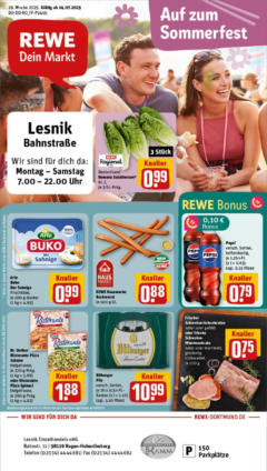 Rewe prospekt Hagen	 gültig ab dem 13.07.2025