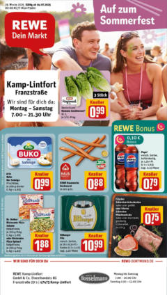 Rewe prospekt Kamp-Lintfort	 gültig ab dem 13.07.2025