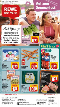 Rewe prospekt Duisburg / Duissern	 gültig ab dem 13.07.2025