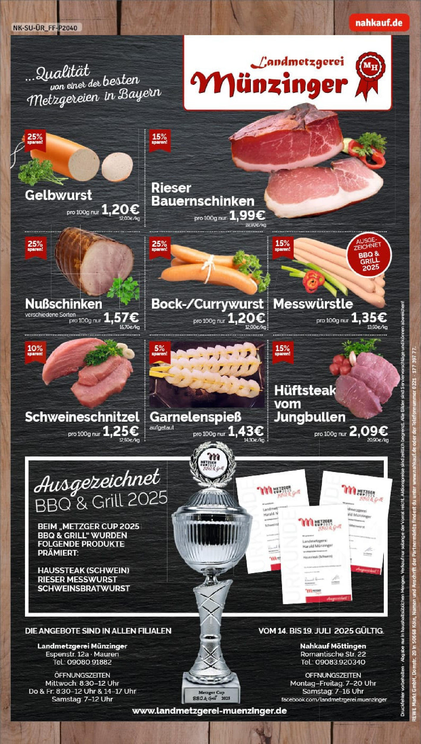 REWE Prospekt ab 13.07.2025 zum Blättern » Angebote | Seite: 8 | Produkte: Grill, Bilder, Uhr