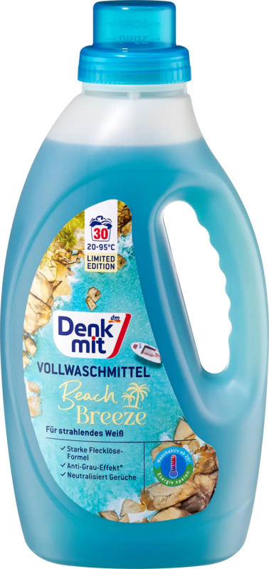 Denkmit Vollwaschmittel flüssig Beach Breeze