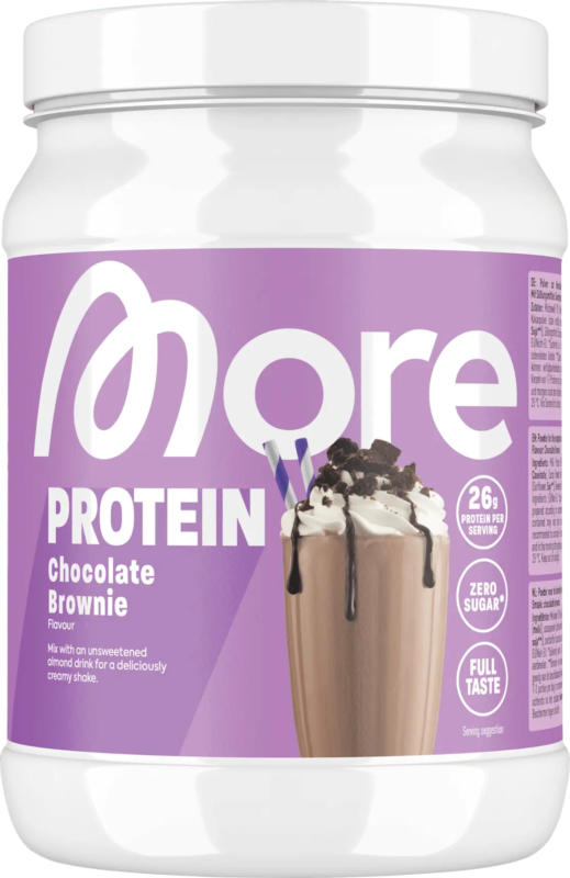 More Nutrition Proteinpulver, Chocolate Brownie Geschmack