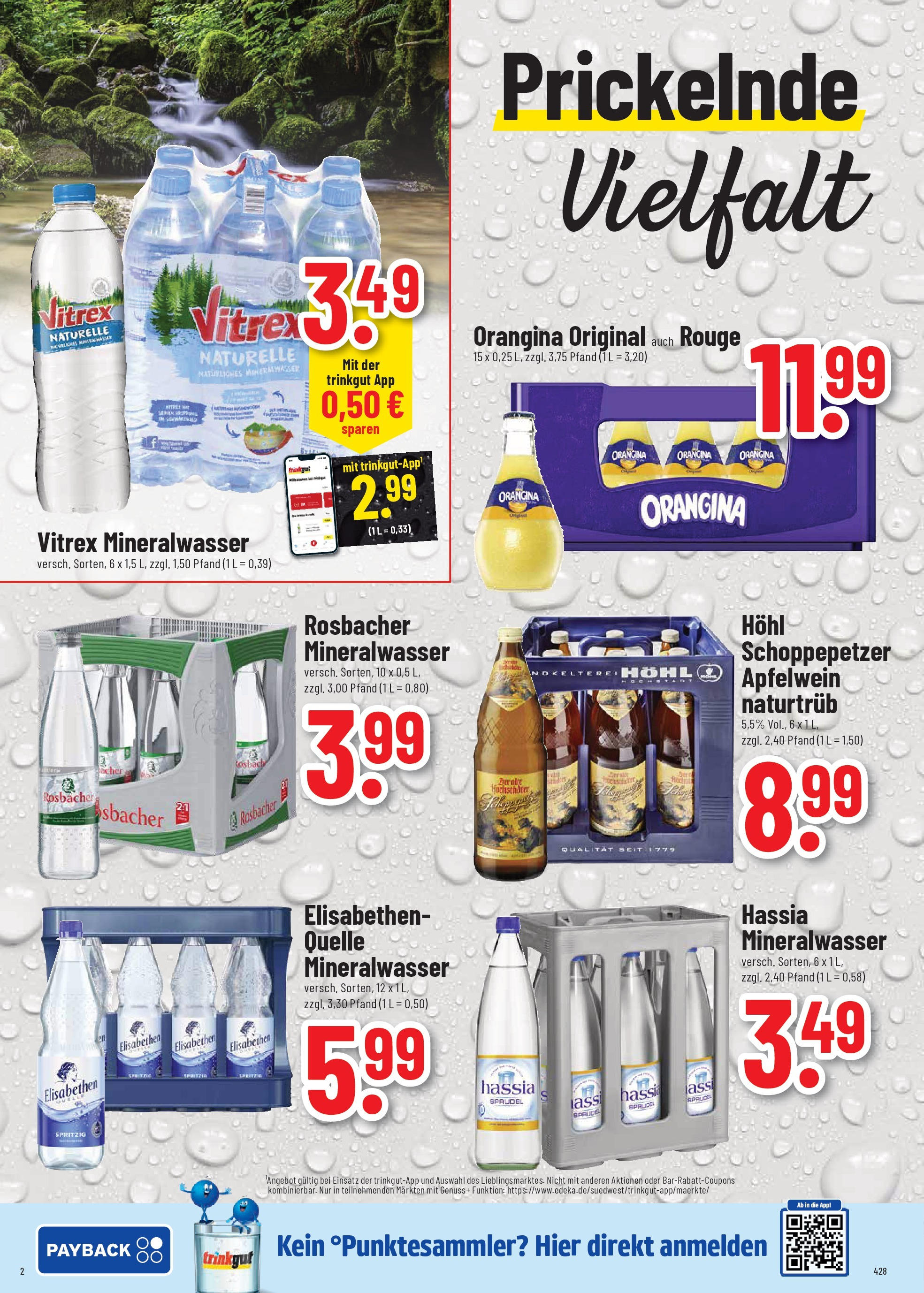 Trinkgut prospekt Idstein	 (ab 13.07.2025) » Angebote online | Seite: 2 | Produkte: Rouge, Mineralwasser