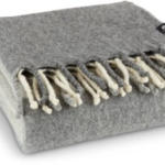 JYSK JYSK Pătură lână LUNDKARSE 137x170 gri/bej