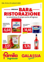 Galassia SPECIALE BAR & RISTORAZIONE 10/07 - al 23.07.2025