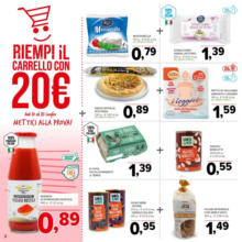 Riempi il carrello con 20 euro